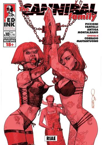 The cannibal family. Vol. 10: Riae - Stefano Fantelli, Rossano Piccioni - Libro Inkiostro 2017 | Libraccio.it