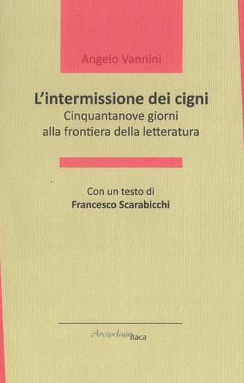 L' intermissione dei cigni. Cinquantanove giorni alla frontiera della letteratura - Angelo Vannini - Libro Arcipelago Itaca 2017, Maree. Critica della poesia italiana | Libraccio.it