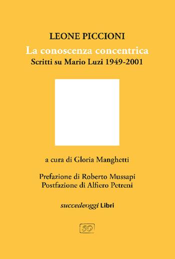 La conoscenza concentrica. Scritti su Mario Luzi 1949-2001 - Leone Piccioni - Libro Succedeoggi Libri 2026 | Libraccio.it