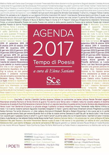 Tempo di poesia. Agenda 2017  - Libro Spazio Cultura 2016 | Libraccio.it