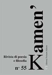 Kamen'. Rivista di poesia e filosofia. Ediz. italiana e russa. Vol. 55