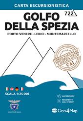 Golfo della Spezia: Porto Venere, Lerici, Montemarcello 1:25.000