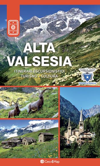 Alta Valsesia. Itinerari escursionistici, turismo, cultura  - Libro Geo4Map 2023, Guide CLUP trekking | Libraccio.it
