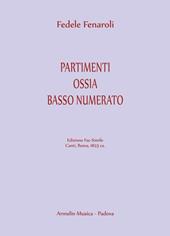 Partimenti ossia Basso numerato (Ratti, 1823). Ediz. in fac-simile