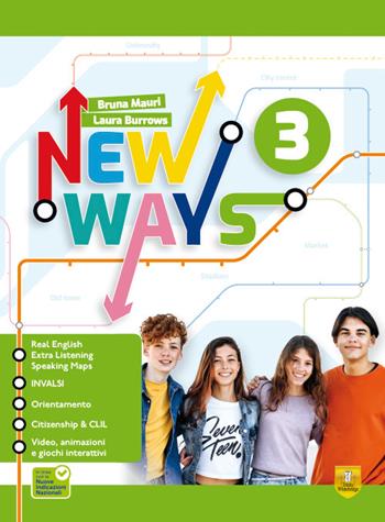 New ways. Con New ways to exams. Per la Scuola media. Vol. 3 - Bruna Mauri, Laura Burrows - Libro Trinity Whitebridge 2026 | Libraccio.it