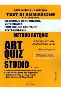 Artquiz studio. Test di ammissione a: medicina, odontoiatria, veterinaria, professioni sanitarie, biotecnoloolge. Area medica-sanitaria  - Libro Giurleo Arturo 2017 | Libraccio.it