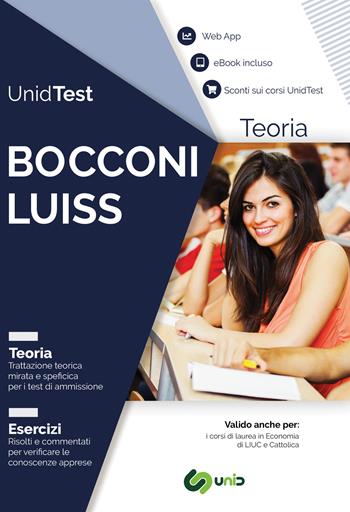 UnidTest. Bocconi e LUISS. Teoria. per download e accesso online - D. Pelliccia, G. Carlevero, D. Camasta - Libro UnidTest 2021, Test universitari | Libraccio.it