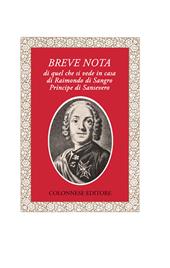 Breve nota di quel che si vede in casa di Raimondo di Sangro principe di Sansevero