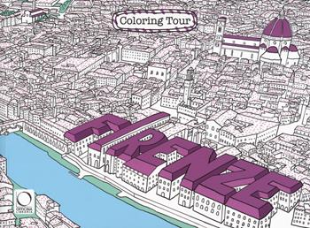 Firenze. Coloring tour. Ediz. italiana e inglese - Giuseppe Di Lernia - Libro Officina Libraria 2017 | Libraccio.it