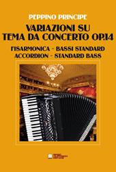 Variazioni su tema da concerto op.14. Fisarmonica a bassi standard. Spartito