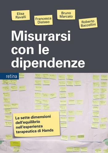 Misurarsi con le dipendenze. Le sette dimensioni dell'equilibrio nell'esperienza terapeutica di Hands - Elisa Ravalli, Francesca Distaso, Bruno Marcato - Libro Retina Editore 2024 | Libraccio.it