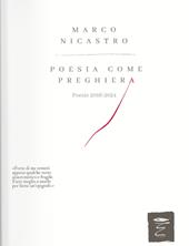 Poesia come preghiera. Poesie 2016-2024