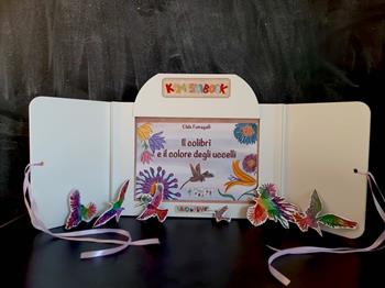 Il colibrì e il colore degli uccelli. Testo in simboli. Kamishibai. Ediz. illustrata. Con audiolibro - Elide Fumagalli - Libro Vivo di Fiabe 2020 | Libraccio.it