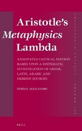 Aristotle’s Metaphysics Lambda