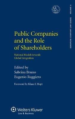 Public Companies and the Role of Shareholders  - Libro Kluwer Law International | Libraccio.it