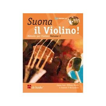 Suona il violino. Per la Scuola media. Vol. 2  - Libro De Haske 2000 | Libraccio.it