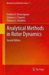 Analytical Methods in Rotor Dynamics