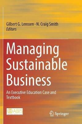Managing Sustainable Business  - Libro Springer | Libraccio.it