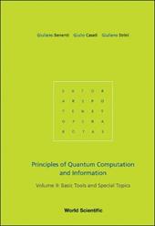 Principles Of Quantum Computation And Information - Volume Ii: Basic Tools And Special Topics