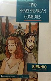 Two shakespearian comedies. Con audiocassetta