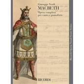 Macbeth - Vocal Score - Giuseppe Verdi - Riduzione per canto e pianoforte