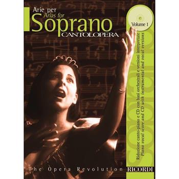 Cantolopera: Arie Per Soprano Vol. 1 + CD - Soprano Voice and Piano  - Libro Ricordi 2003 | Libraccio.it