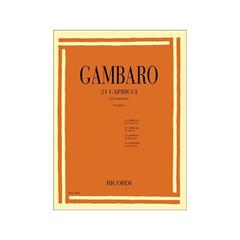 21 CAPRICCI - CLARINETTE - GAMBARO V - Libro | Libraccio.it