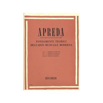 FONDAMENTI TEORICI DELL'ARTE MUSICALE MODERNA - APREDA - Libro | Libraccio.it