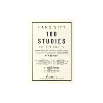 H. Sitt - 100 Etudes - Op. 32 - Vol4  - Libro Schott 2003 | Libraccio.it