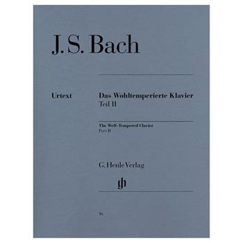 Das Wohltemperierte Klavier Teil II BWV 870-893 - J. S. Bach - Pianoforte - Johann Sebastian Bach - Libro Henle Verlag 2003 | Libraccio.it