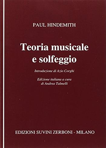 TEORIA MUSICALE E SOLFEGGIO - HINDEMITH P - Libro | Libraccio.it