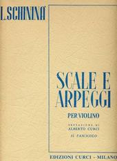 Scale e arpeggi per violino