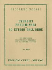 Esercizi preliminari per lo studio dell'oboe
