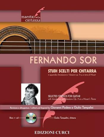 Studi scelti Per chitarra. Spartito. Con CD-Audio - Fernando Sor - Libro Curci 2010 | Libraccio.it