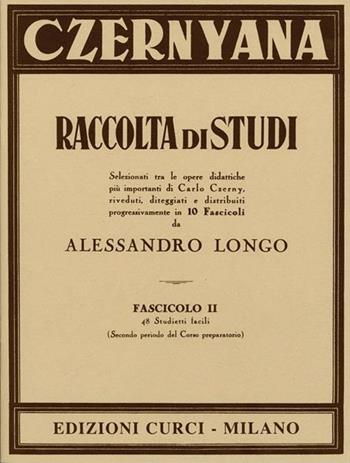 Czernyana - Alessandro Longo - Libro Curci 2014 | Libraccio.it