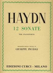 12 sonate. Per pianoforte. Spartito