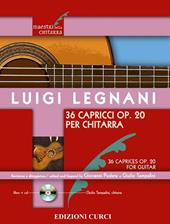 36 capricci Op. 20 per chitarra-36 caprices Op.20 for guitar. Spartito