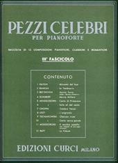 Pezzi celebri. Per pianoforte. Spartito