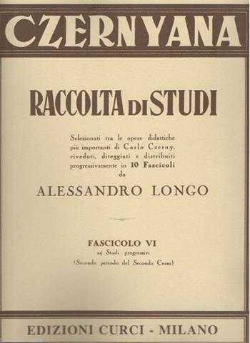 Czernyana. Per pianoforte. Spartito - Carl Czerny - Libro Curci 2020 | Libraccio.it
