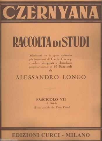 Czernyana. Per pianoforte. Spartito - Carl Czerny - Libro Curci 2020 | Libraccio.it