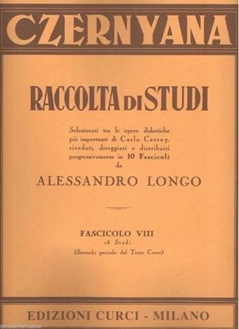 Czernyana. Per pianoforte. Spartito - Carl Czerny - Libro Curci 2020 | Libraccio.it