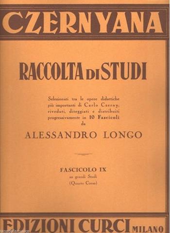 Czernyana. Per pianoforte. Spartito - Carl Czerny - Libro Curci 2020 | Libraccio.it
