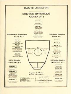 Solf&egrave;ge rythmique: mesures simples. Vol. 1 - AGOSTINI DANTE - Libro | Libraccio.it