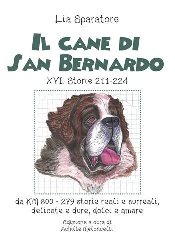 Il cane di San Bernardo XVI. Storie 211-224, da km 800, 279 storie reali e surreali, delicate e dure, dolci e amare. Ediz. illustrata - Lia Sparatore - Libro Youcanprint 2021 | Libraccio.it
