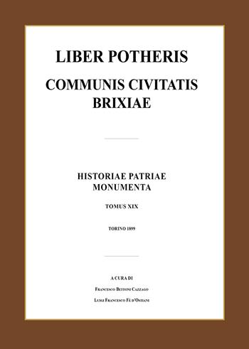 Liber potheris communis civitatis Brixiae - Luca Giarelli - Libro Youcanprint 2021 | Libraccio.it