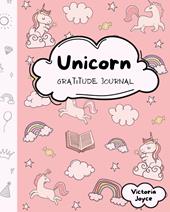 Unicorn. Gratitude journal