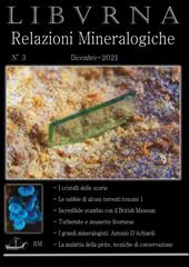 Relazioni mineralogiche. Libvrna. Vol. 3
