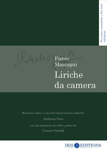 Liriche da camera. Per canto e pianoforte. Ediz. italiana e inglese - Pietro Mascagni - Libro Youcanprint 2021 | Libraccio.it