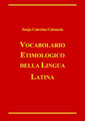 Vocabolario etimologico della lingua latina