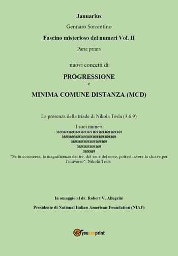 Fascino misterioso dei numeri. Vol. 2: Parte prima. - Gennaro Sorrentino - Libro Youcanprint 2022 | Libraccio.it